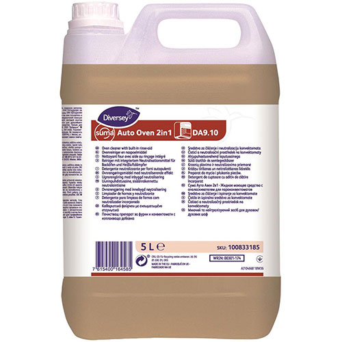 Suma Auto Oven 2 in 1 - Detergent pentru cuptoare cu auto-curatare, 5L - Diversey