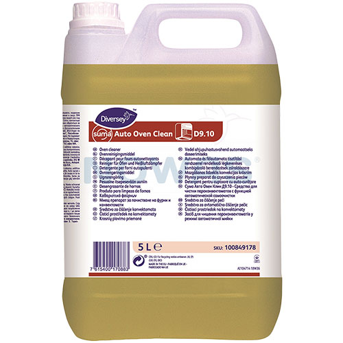 Suma Auto Oven Clean - Detergent decapant pentru cuptoare cu auto-curatare, 5L - Diversey