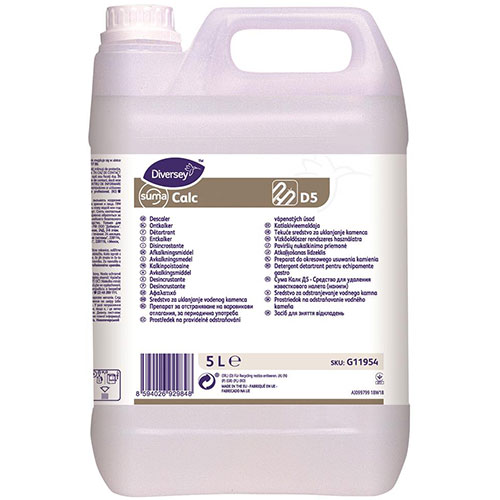 Suma Calc D5 - Agent detartrant acid pentru echipamente de bucatarie, 5L - Diversey