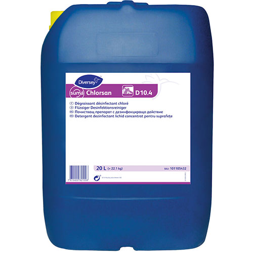 Suma Chlorsan - Detergent dezinfectant pe baza de hipoclorit de sodiu, 20L - Diversey