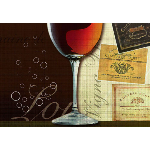 Suport farfurie (placemat) din hartie 30x40 cm, Chateau - Fato