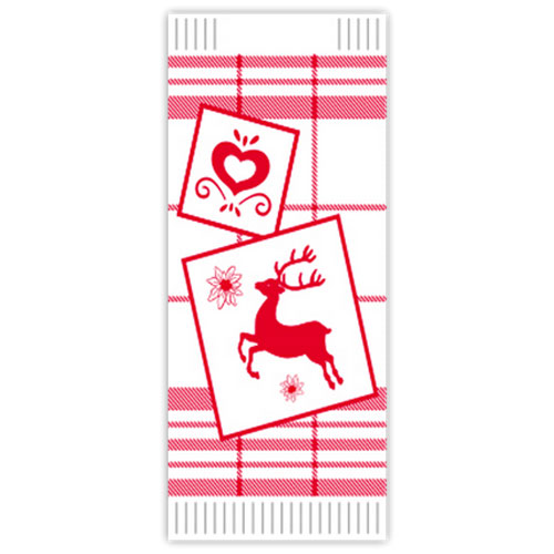 Suport tacamuri cu servetel, 38 x 38 cm, Edelweiss - Fato