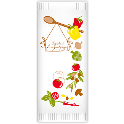 Suport tacamuri cu servetel, 38 x 38 cm, Pizza Chef - Fato