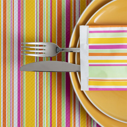 Suport tacamuri cu servetel, 38 x 38 cm, Rigoletto - Fato
