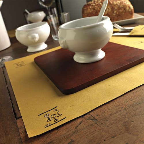 Suport tacamuri cu servetel, 38 x 38 cm, Wine Bar - Fato