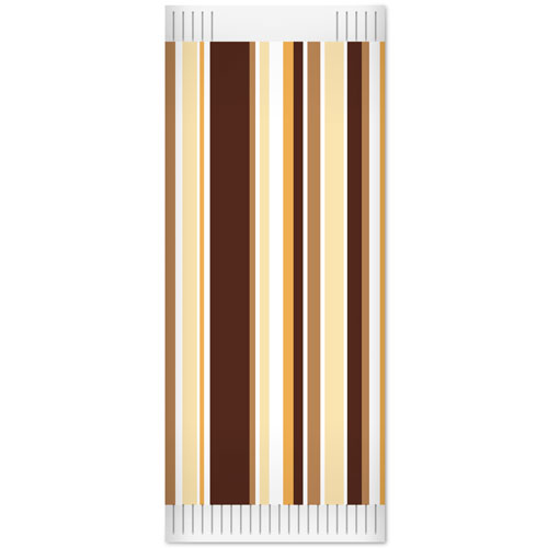 Suport tacamuri cu servetel, 38x38 cm, Rigoletto albastru - Fato maro 