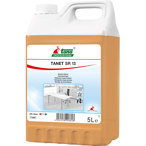Tanet SR 13 - Detergent pentru suprafete pe baza de alcool 5L - Tana Professional