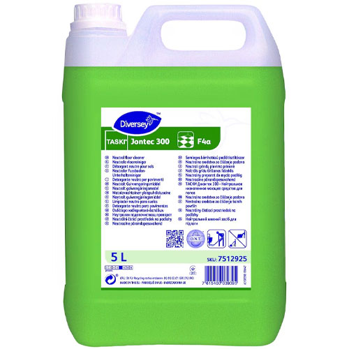 TASKI Jontec 300 F4a - Detergent suprafețe cu spumare redusă, 5L - Diversey