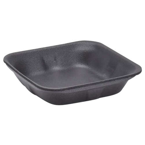 Tava alimente termoizolanta, neagra - Abena