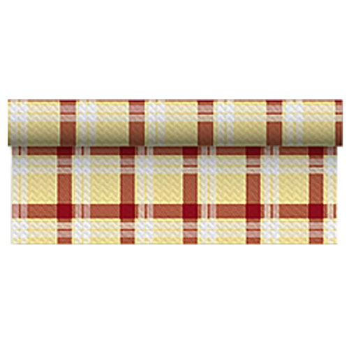 Traversa de masa 1 x 50 m, Scozzese Champagne Bordeaux - Fato