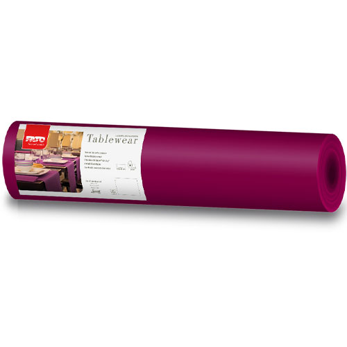 Traversa de masa din airlaid, 0.40x24 m, Tablewear, bordo - Fato