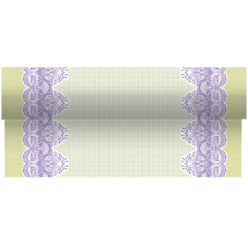 Traversa de masa din airlaid 0,40 x 24 m, Bombay - Fato violet 