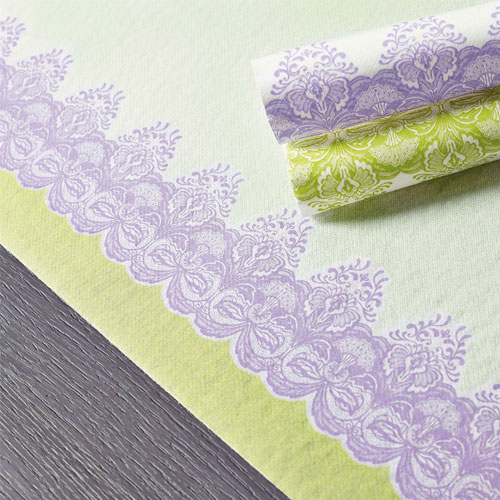 Traversa de masa din airlaid 0,40 x 24 m, Bombay violet - Fato violet