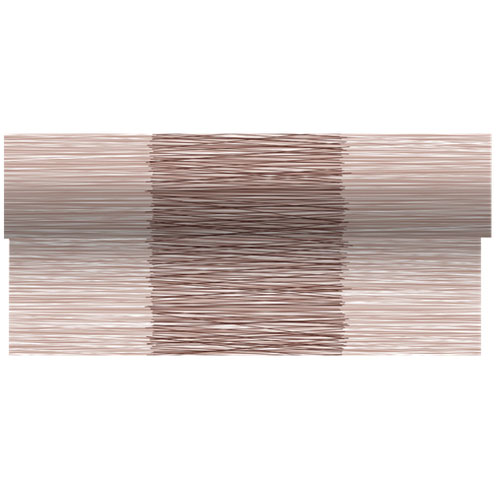 Traversa de masa din airlaid 0,40 x 24 m, Millerighe rosu - Fato