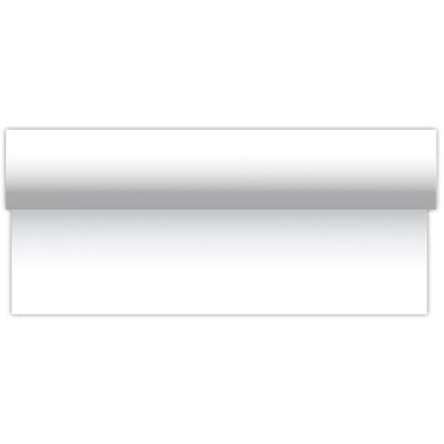 Traversa de masa embosata, 1 x 50 m, Tablewear White - Fato
