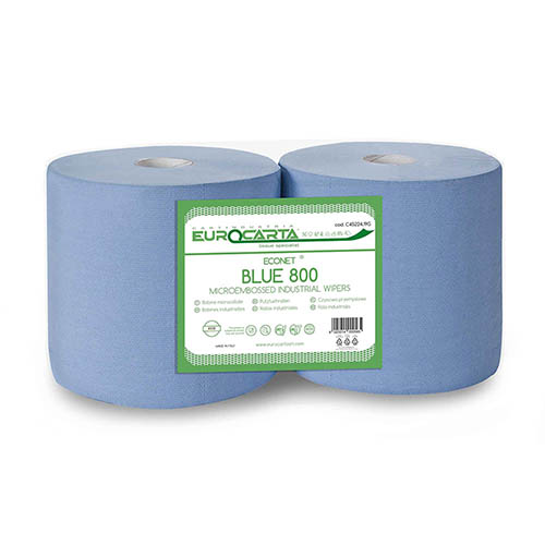 Rola hartie industriala Blue 800 EcoNet - Eurocarta