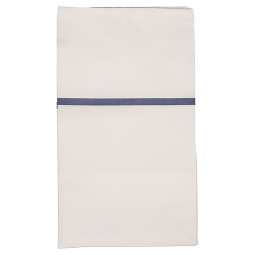Sac colectare lenjerie, alb/albastru - Vermop