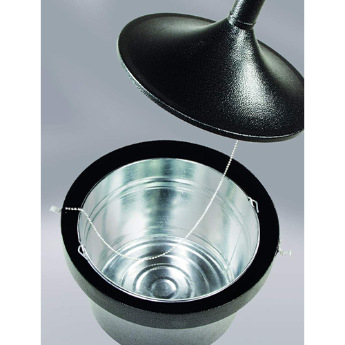 Scrumiera Aladdin 16.1 L, neagra - Rubbermaid 