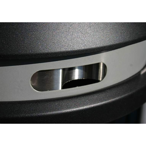 Scrumiera Infinity - High Capacity, metal - Rubbermaid 