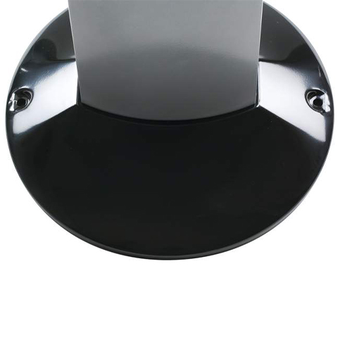 Scrumiera Metropolitan, neagra - Rubbermaid negru