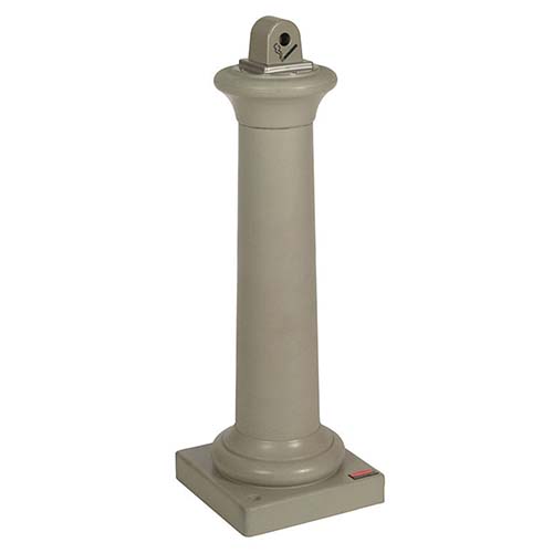 Scrumiera pentru exterior GROUNDSKEEPER TUSCAN, bej - Rubbermaid