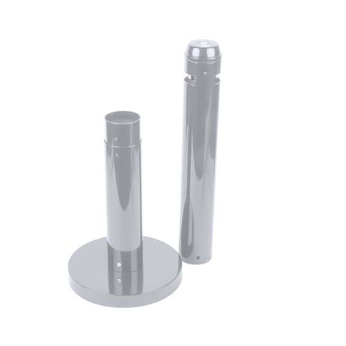 Scrumiera Smoker's Pole, gri - Rubbermaid 