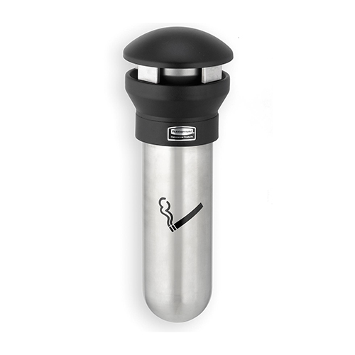 Scrumiera Infinity - Wall Mount, inox/metal - Rubbermaid