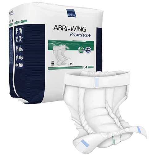 Scutece cu banda,4100 ml, L4, Abri-Wing Premium - Abena
