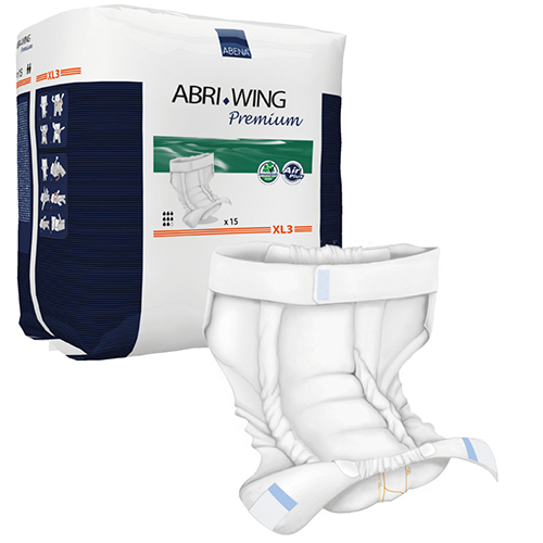 Scutece cu banda, 4100 ml, XL3, Abri-Wing Premium - Abena