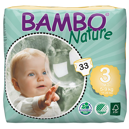 Scutece copii cu sistem deschis, Midi 3, 5-9  kg - Abena