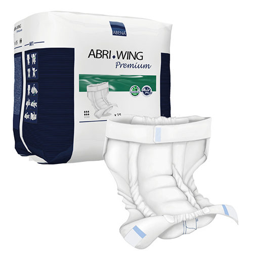 Scutece cu banda, 1800 ml, M1, Abri-Wing Premium - Abena