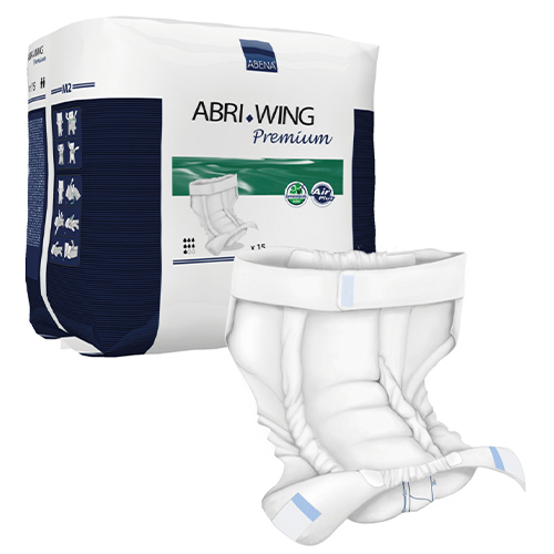 Scutece cu banda, 2300 ml, M2, Abri-Wing Premium - Abena