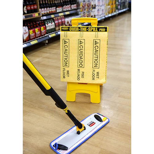 Semn avertizare absorbant comprimat (pad) - Rubbermaid 