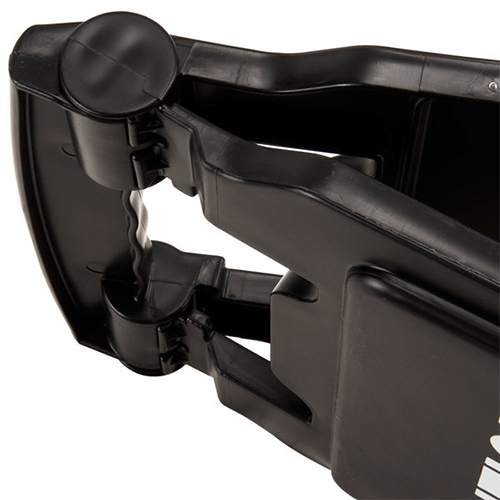 Semn avertizare multilingv 2 fete, negru - Rubbermaid 