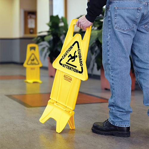 Semn avertizare fix - Rubbermaid 