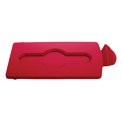 SJRS - Capac inchis, gri - Rubbermaid rosu 