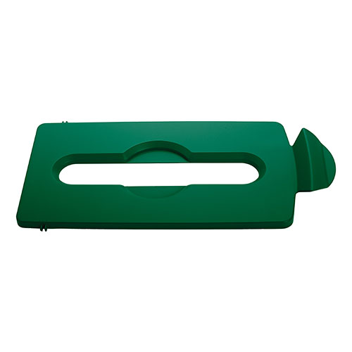 SJRS - Capac deseuri hartie, galben - Rubbermaid verde 