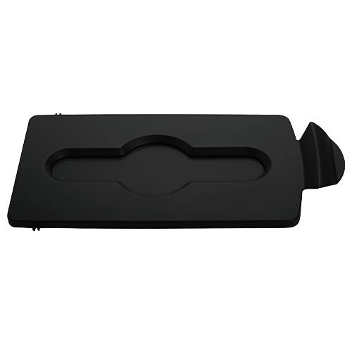 SJRS - Capac inchis, gri - Rubbermaid negru 