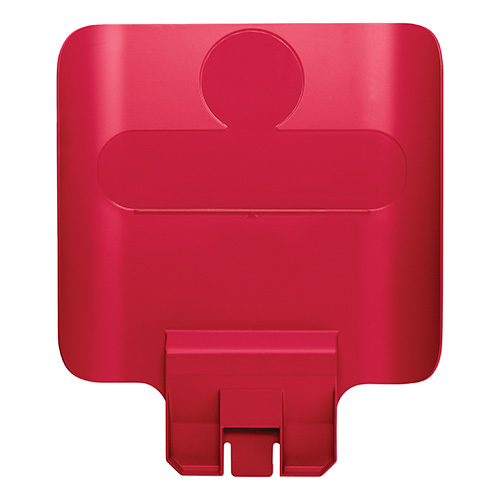 SJRS - Panou galben - Rubbermaid rosu 