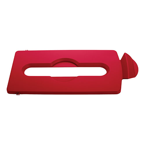 SJRS - Capac deseuri hartie, galben - Rubbermaid rosu 