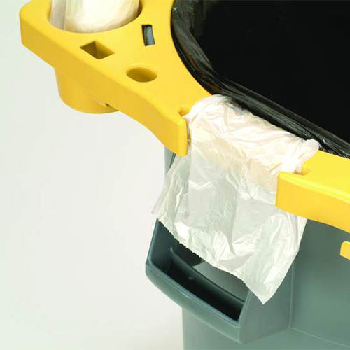 Suport accesorii container Brute 166.5 L, galben - Rubbermaid 
