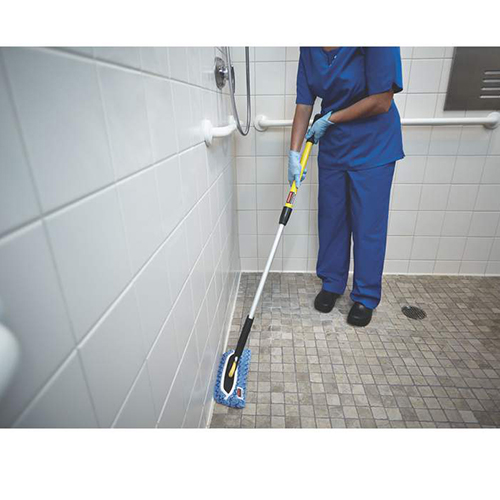 Suport flexibil Hygen-Flexi Frame 28 cm, negru/galben - Rubbermaid 