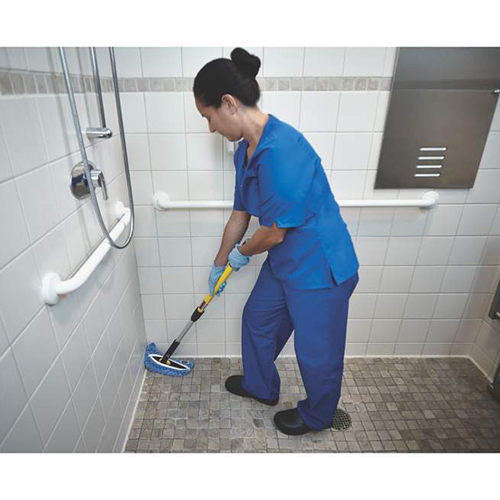 Suport flexibil Hygen-Flexi Frame 28 cm, negru/galben - Rubbermaid 