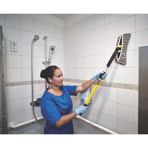 Suport flexibil Hygen-Flexi Frame 28 cm, negru/galben - Rubbermaid 