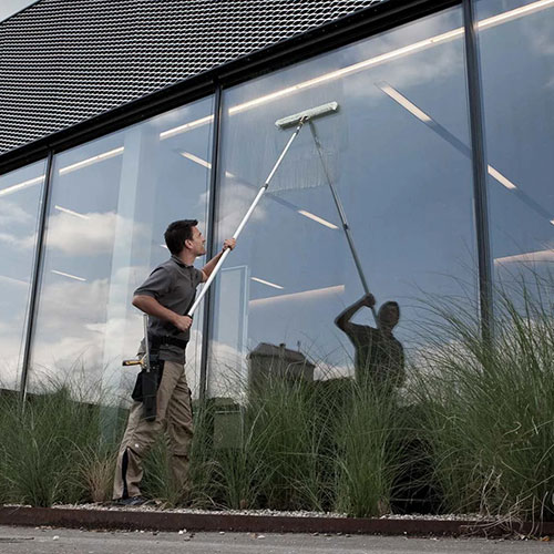 Suport husa T-Bar curatare geamuri 25 cm - Vermop 