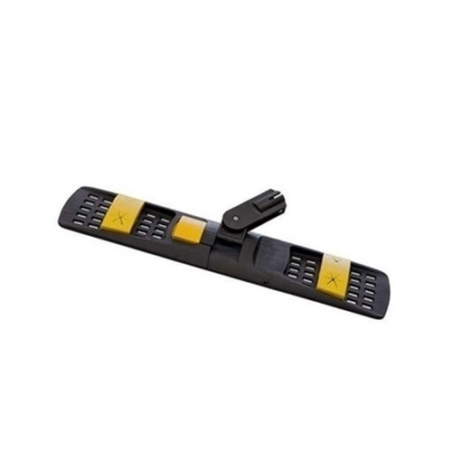 Suport mop Sprint Plus cu cleme 50 cm, negru/galben - Vermop