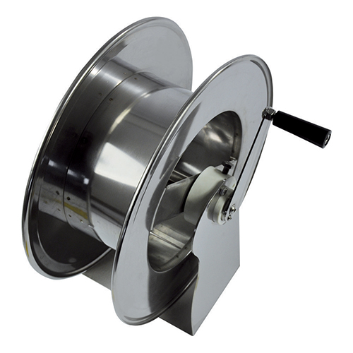 Tambur cu actionare manuala din inox pentru furtun 25-35 m, AVM9810 400 - Ramex