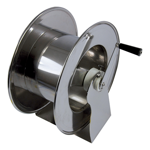 Tambur cu actionare manuala din inox pentru furtun 35-50 m, AVM9811 400 - Ramex