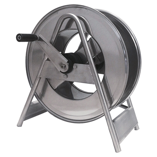 Tambur retractabil din inox pentru cablu electric 4 x 2.5 mm, 30 m - Ramex