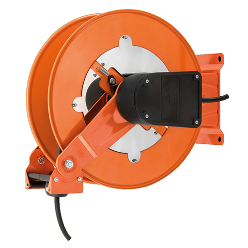 Tambur retractabil din inox pentru cablu 30m, 230V - Ramex